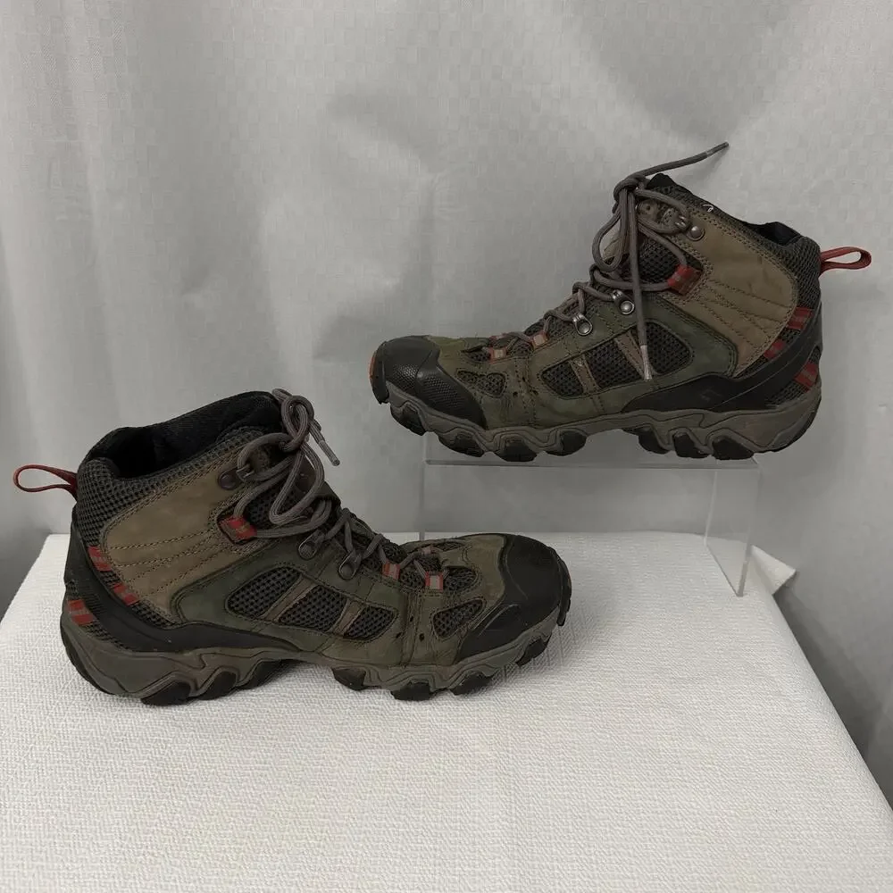 Oboz Bridger Vent Mid Boots Mens Size 10.5 Hiking Trail